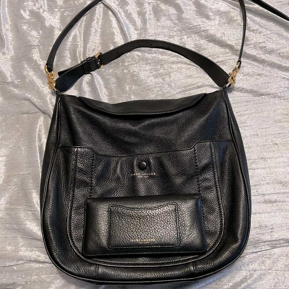 Marc Jacobs Empire City Hobo and Wallet - 2pc set in black